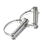 Ingks Stainless Steel Safety Pin M6 D Snap Tab Double Round Wire Lock Pin