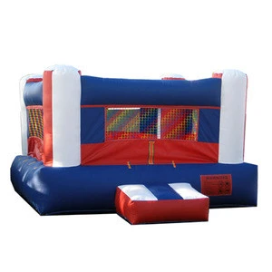 Interactive sport games boxing wrestling inflatable fighting arena for sale