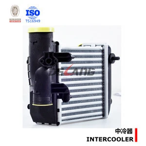 Intercooler in cooling system for AUDI A6 III with OE 4F0145805E (DL-E152)