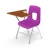 Import International School Used Classroom Student Chair With Arm Desk Price from China