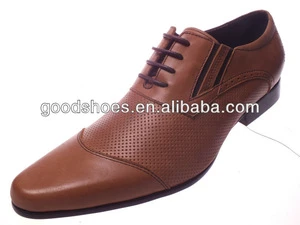 Italian style genuine leather men dress shoes 2013