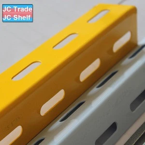 JC Shelf Produce Equal Slotted steel angle