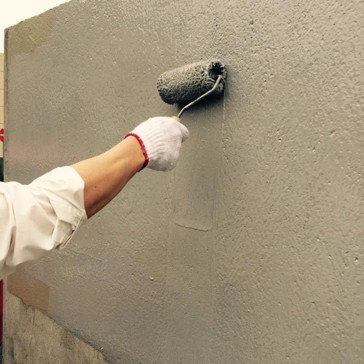 JS Polymer Waterproofing Coating Cement Based with Two Components Polymer Liquid &amp; Cement with Special Additives