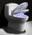 Import JT-290B white smart heated toilet seat battery operated seat cover from China