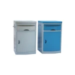 K-C066 low price medical plastic hospital abs bedside cabinet