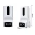 Import k9 pro wall mount 1000ml 2-in-1 liquid kitchen hand touchless automatic soap dispenser with body temp sensor from China