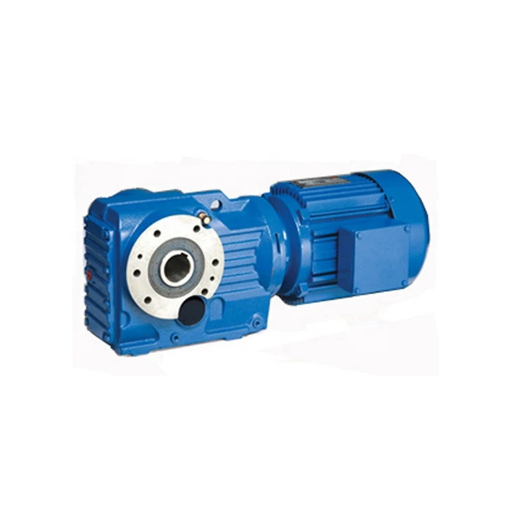 KA Series Warp knitting machine Helical bevel Gearbox Speed reducer with hollow shaft
