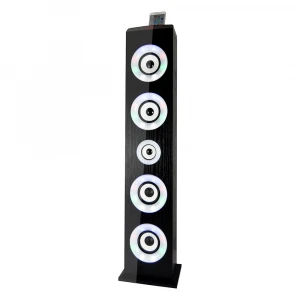 Karaoke bluetooth speaker subwoofer tower speaker with mic