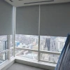 Keewo blackout waterproof fabric custom roller blind window shades gray horizontal roller blinds for project