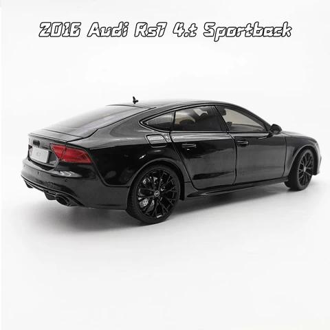 Kengfai Cars Diecast 2016 Audi RS 7 4.T Sportback 1/18 Scale Model Cars Alloy Sports Car for Collection