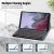 Import Keyboard Case for Samsung Galaxy tab A7 Lite 8.7"2021 SM-T220 T225 PU Leather Folio Case with Detachable Wireless Keyboard from China