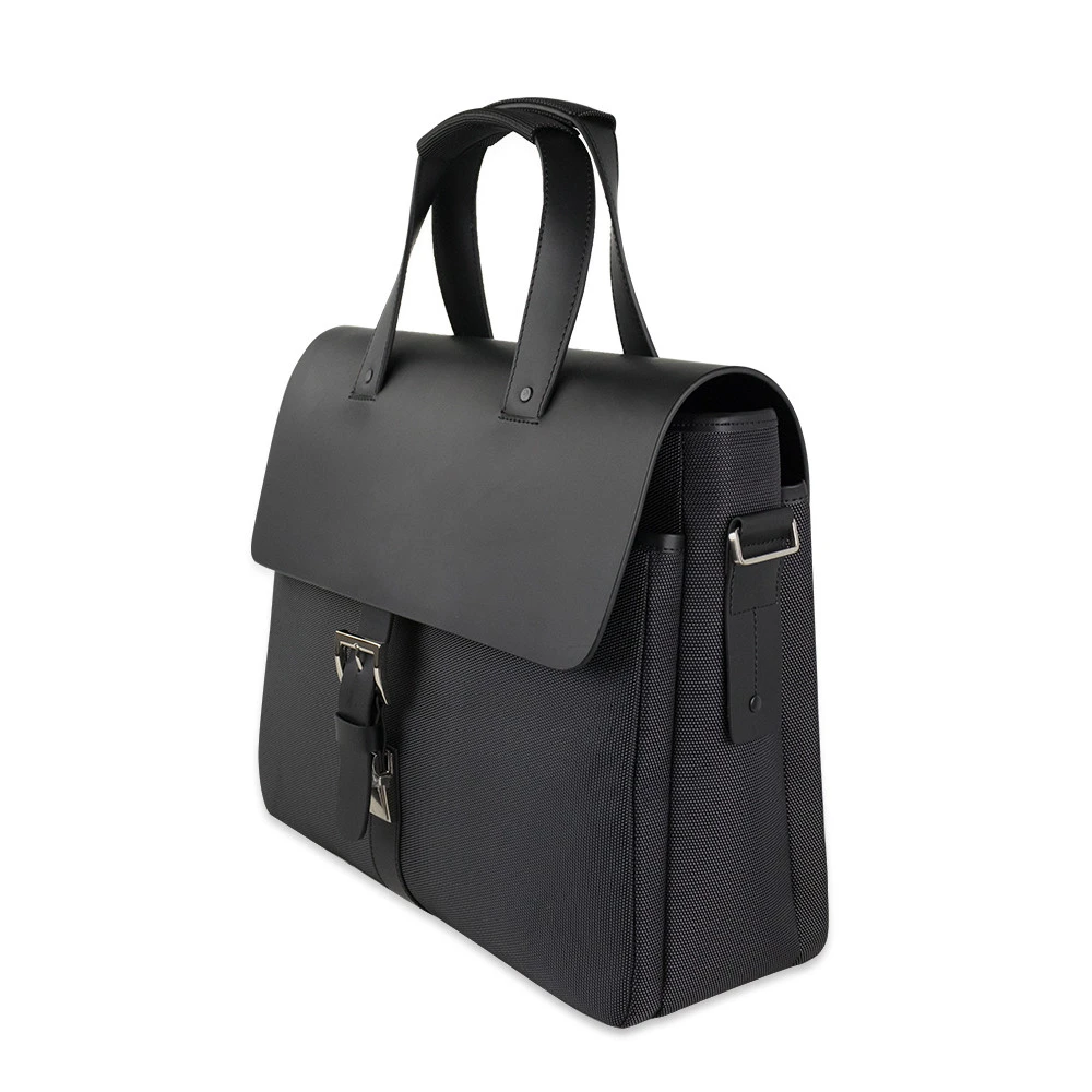 KID Men business shoulder leather bag Laptop Handbag Briefcase