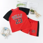 Kids clothing set high quality wholesale 2pcs set clothing baby boys clothes