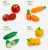 Import Kids vegetable toy wooden fruits vegetables pretend kitchen play set accessories toys wooden fruit from China