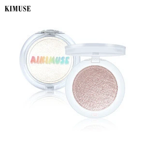 KIMUSE Powder Highlight Face Contour Long-lasting Brighten Bronzer Makeup Shimmer Highlight Palette Face Makeup Cosmetics