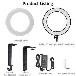 Kingma dimmable 18-inch studio makeup lamp camera phone photographic selfie LED ring light