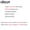 Kingopt Best Selling BK7 Pure Optical Glasses Dispersion Prisms