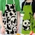 Import Kitchen Kids Apron Customized Funny Cartoon Panda Printing Cotton Cleaning Waterproof Bbq Apron Wholesale from China