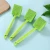 Import kitchen scrub cleaning scouring pad dish brush with plastic handle from China