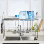 Kitchen Sink Dish Rack 304 Stainless Steel Kitchen Storage Shelf Dish And Chopstick Storage Racks