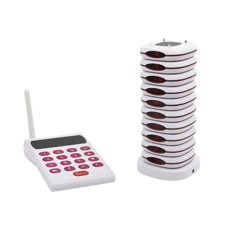 KL-QC03 Hot selling wireless restaurant RF pager calling system