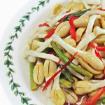 Korean Hansungwon Peanut Sprouts Pickles Original Taste 800g Healthy Preserved Food Seasoned with Red Pepper and condiment