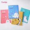 Korean Style Multifunctional Business gifts stationery Cartoon animals A4 plastic pp zipper document file folder bag