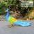 Import Landscape decoration glass fiber reinforced plastic animal sculpture lifelike peacock sculpture from China
