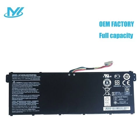 laptop battery  laptop li-ion battery AC14B18J 11.4V 3200mAh  for ACER Aspire V3-111 111P V5-122 122P V5-132 V3-371-55DT V3-371-