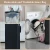 Import large capacity custom bathroom 3 compartments toy storage canvas collapsible bamboo wooden folding laundry basket with lid from China