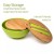 Import large round serving mixing painted color lacquer corn starch bamboo fiber fibre rice soup fruit salad bowl bowls set with lid from China