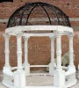 large white marble summerhouse supply