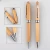 Import Laser logo ecological bamboo wood promotion roller pen from China