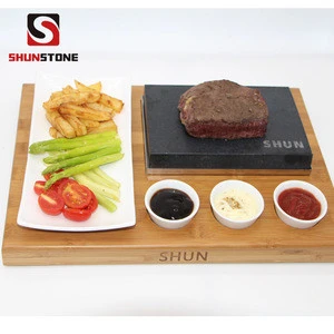 Lava Stone Cooking, Steak Stones ,Kitchen oven BBQ serve grill baking stone