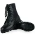 Import Leading Manufacturer Job Fitted Design Black Police Safety Boots from China