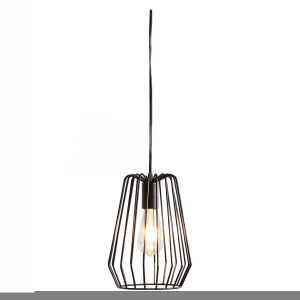 LED Caged Pendant Light,Ferrous metal,Industrial style chandelier,Metal