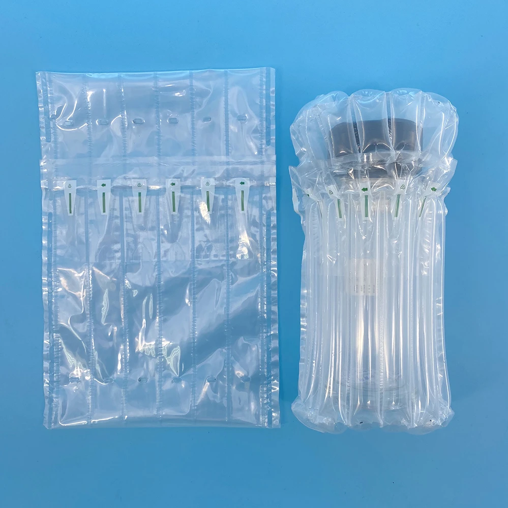 LEISUREWAY Shockproof PE Packaging of Air Column Cushion Bag for Glass cup Protector