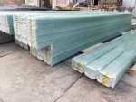 Light Plastic Roofing Tiles  Resistant Roofing Shingles Fiberglass frp Transparent Skylight Corrugated Roof Sheet