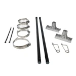 light pole advertising flag clamp