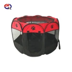 Light weight and Portable Durable Pet Tent Playpen Dog Cage with Strong Steel Frame Cat fence delivery room Dog cages,  carriers