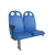 Import light weight plastic city bus accessories seat from China