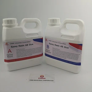 Liquid Clear Crystal Pure Epoxy Resin Two Component  CYD128 1 Gallon Kit Epoxy Resin AB Glue