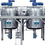 Liquid Washing Homogenizing Mixer 2000L homogenizer emulsifying mixer  liquid soap making  machine