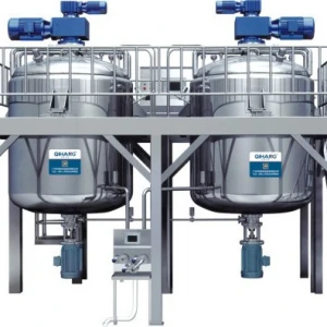 Liquid Washing Homogenizing Mixer 2000L homogenizer emulsifying mixer  liquid soap making  machine
