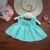 Import Little Girls Grid Sleeveless Dress Wholesale OEM Latest Design Baby Casual Plain Jumper Skirt from China