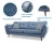 Import Living Room Furniture Chesterfield Loveseat Fabric Sofa Set from China