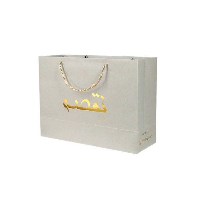 Logo Custom Wholesale Fashion Shopping Famous Brand Paper Bag