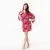 Import Long Style Cotton Floral Wedding Dress Robe Pajama from China