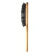 Import Low MOQ square paddle hair brush and Beech wooden hair brush with nylon pins soft bristle hairbrush from China