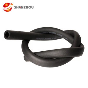 Low Thermal Conductivity automotive rubber foam tube high density fireproofing sound insulation materials